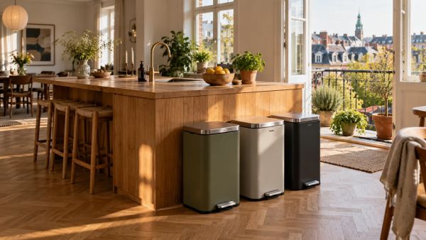 Éléments design : choisissez vos poubelles favorites avec élégance