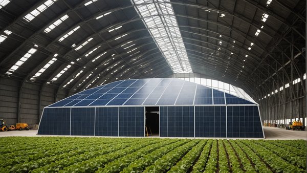 Hangar photovoltaïque agricole – arkolia : financez votre avenir vert